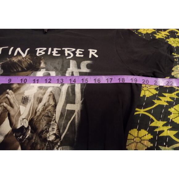 Justin Bieber Purpose 2016 Concert Tour Graphic Tee Shirt Bay Island Black SZ S - Picture 7 of 7